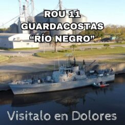 Guardacostas ROU11 «Río Negro» y ROU14 «Río Arapey» en la Fiesta número 62.